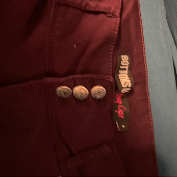 Button Fly Capris - Picture 2 of 4